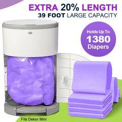 Godyoy extra-thick refills provide stronger odor containment.