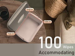GOGO pure 100-wipe capacity door open, ready for busy days