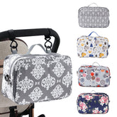 GOGOSO diaper bag with multi-pocket layout keeps essentials organized for on-the-go parenting.