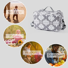GOGOSO insulated bottle holder helps keep drinks ready during outings.