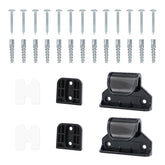 Goktvai black retractable baby gate latch demonstrates quick-release security for routines