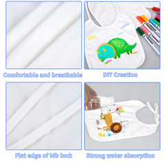 Non-toxic textile markers for safe, vibrant baby bib artwork