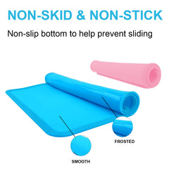 Goldleaf non-slip placemats foldable and portable for dining out