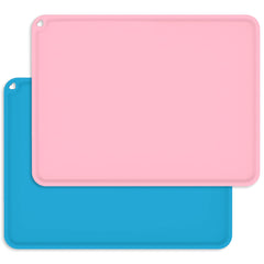 Goldleaf non-slip placemats rolled for travel and on-the-go meals