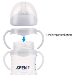 GOLOHO bottle handles feature leak-proof design during feeding