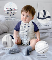 Golray baby onesie with bow tie for comfortable 0-6 months