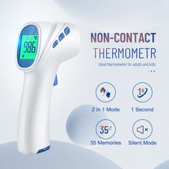 GoodBaby forehead thermometer no-contact use promotes hygienic, safe readings.