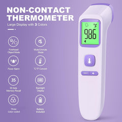 GoodBaby No-Touch Thermometer fever-alarm display for fast fever alerts.