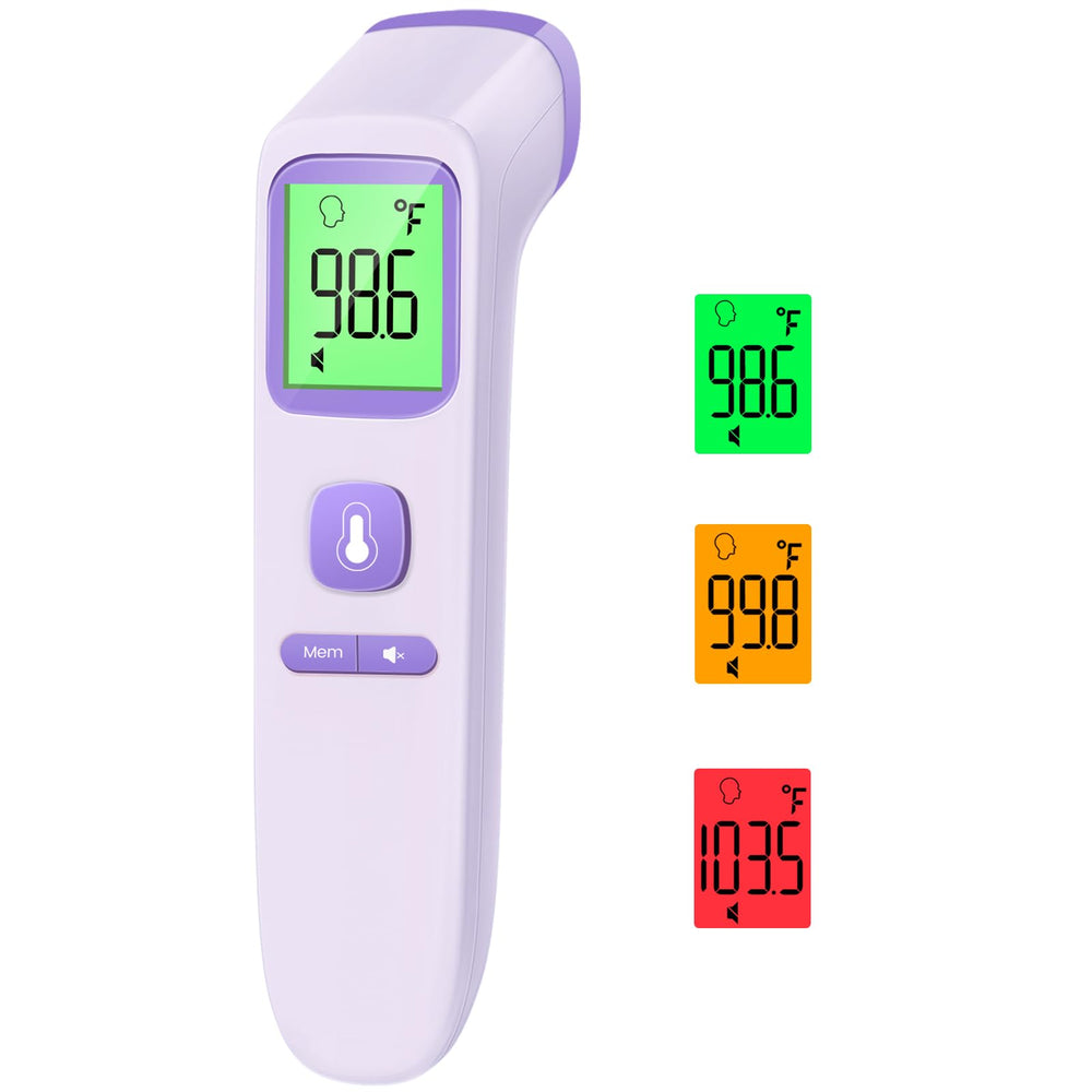 GoodBaby No-Touch Thermometer forehead-reading for quick, accurate temperatures.