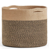 Goodpick cotton rope basket texture close-up highlighting soft weave ideal for cozy storage