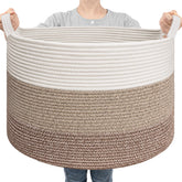 Goodpick laundry basket blanket-storage highlights 83L capacity for organizing blankets.