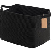Goodpick woven storage basket in 18x14x12 size ideal for blanket storage.
