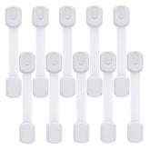 Goodv cabinet locks pack of 10, compact view for quick setup.