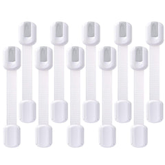 Goodv child safety cabinet locks ten-pack packaging for easy home babyproofing