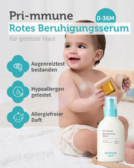 GOONGBE Pri-mmune Red Serum dispense pump showing quick cooling relief.