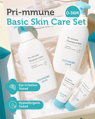 GOONGBE Baby Moisture Lotion bottle highlighting 72-hour hydration