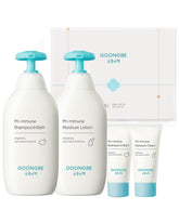 GOONGBE Baby Shampoo bottle shown for gentle cleansing during bath time