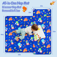 GOPHRALOVE nap mat blanket provides warmth and snuggly coverage during naptime.