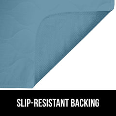 Gorilla Grip underpad features a quilted cotton top for gentle touch.