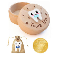Gormenland tooth-fairy-box front view, perfect for safely storing a child's lost tooth.