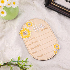 Gosknor 3D sunflower detail adds tactile charm for photos.