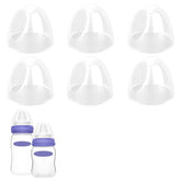 Gosknor 6-pack baby bottle caps for Lansinoh bottles, easy replacement