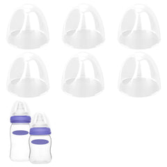 Gosknor 6-pack baby bottle caps for Lansinoh bottles, easy replacement