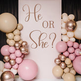 Gosknor gender reveal sticker 70x30cm ready to attract attention in photos