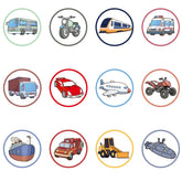 Gosknor potty sticker 24-pack shown for easy home potty training.