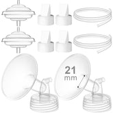 Gotocut breast pump accessories kit 21mm flange for comfortable pumping sessions