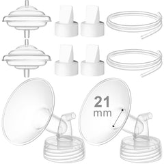 Gotocut breast pump accessories kit 21mm flange for comfortable pumping sessions