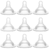 Gotocut fast-flow Level 4 nipple on a wide-neck bottle supports steady feeding transitions.