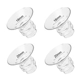 Gotocut flange insert 18mm visual clearly shows size options for targeted comfort