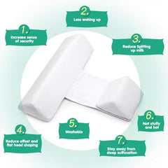 Gotvspt Baby Side Sleeper Weddge removable-cover demonstrates easy cleaning and hygienic care.
