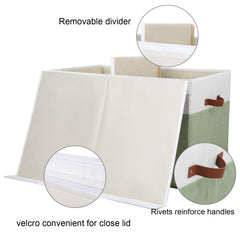 Gowee storage box with dustproof lid protects contents from dust and spills.