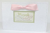The Grandparent Gift Co Miracle Ultrasound Photo Book cover—elegant keepsake organizer.