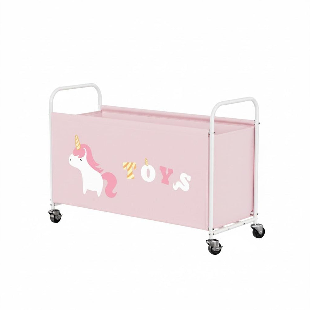 GRANNY SAYS storage chest with wheels front view for easy mobility and room organization.