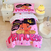 GRAT TIOC toddler comforter close-up fabric texture signaling soft, cozy sleep