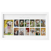 Green Pollywog My First Year dog frame front view for timeless paw memories display.