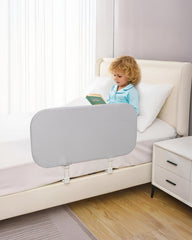 Grelife travel bed rail folded for compact packing and travel convenience