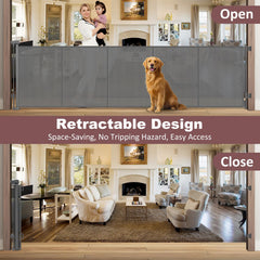 GRENFU indoor outdoor gate on porch demonstrates weatherproof design