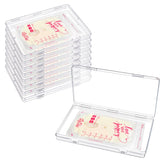 GRETJOB 8-pack clear flat breastmilk trays show slim stackable design for organized freezer storage.