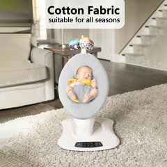 Greuame swing cover installation with slide-buckle design for snug fit