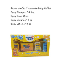 Grisi Ricitos De Oro Chamomile Baby Cream and Lotion for soft, hydrated skin