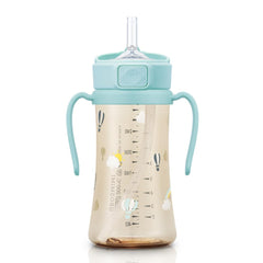 GROSMIMI Stage 2 straw toddler sippy cup assembly for easier transitions