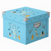 GroWings baby keepsake box large storage holds newborn outfits and mementos.