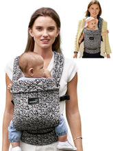 Growns-y baby carrier close-up shows soft fabric for baby comfort