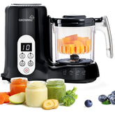 Grownsy baby food maker steam basket highlights nutrient-preserving steaming for healthier meals