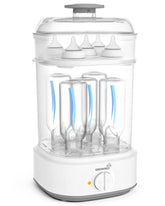 GROWNSY bottle sterilizer compact front view enables quick daily cleaning