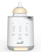 GROWNSY Bottle Warmer front view shows compact, user-friendly design for quick feeding sessions